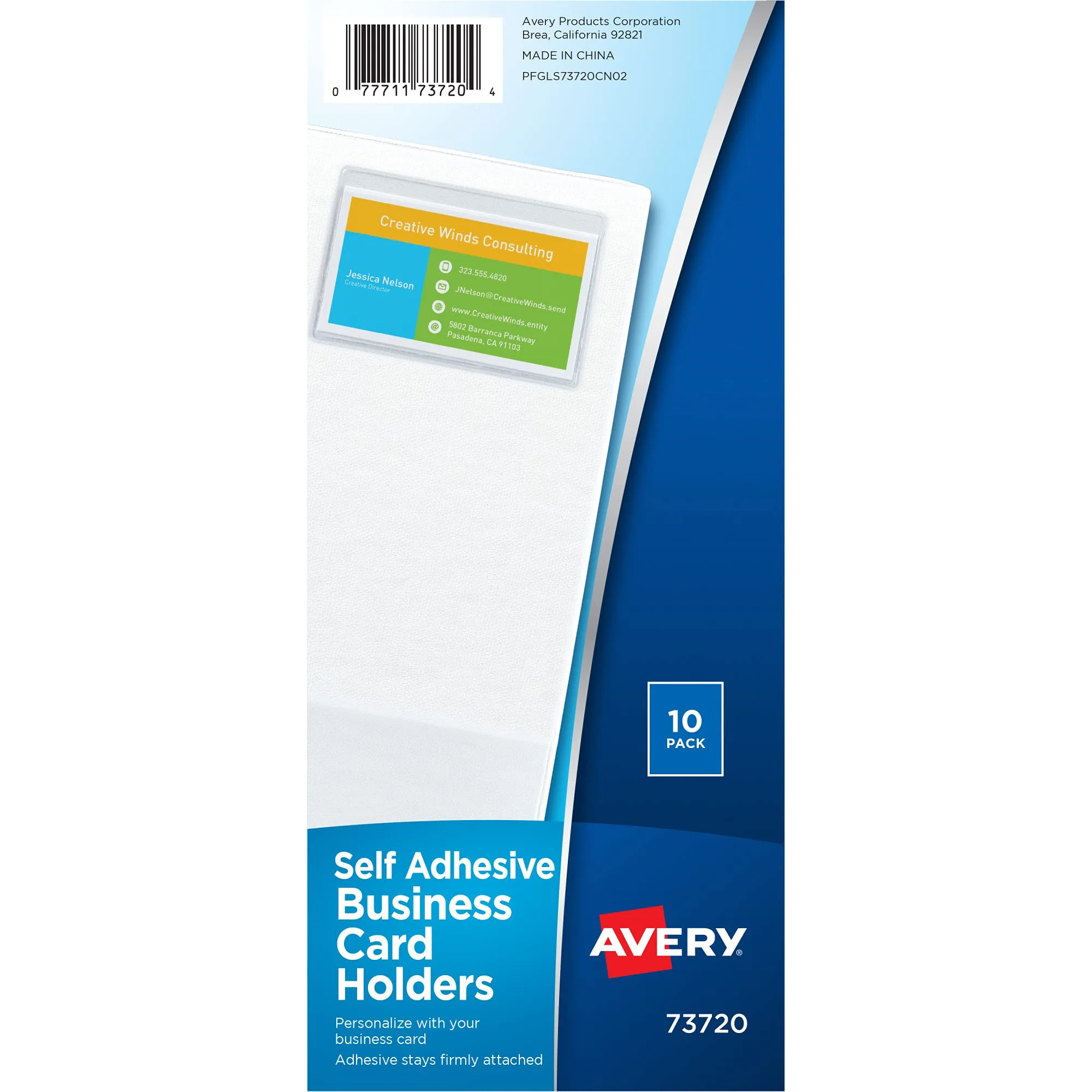 Avery desktop business card holder image 2