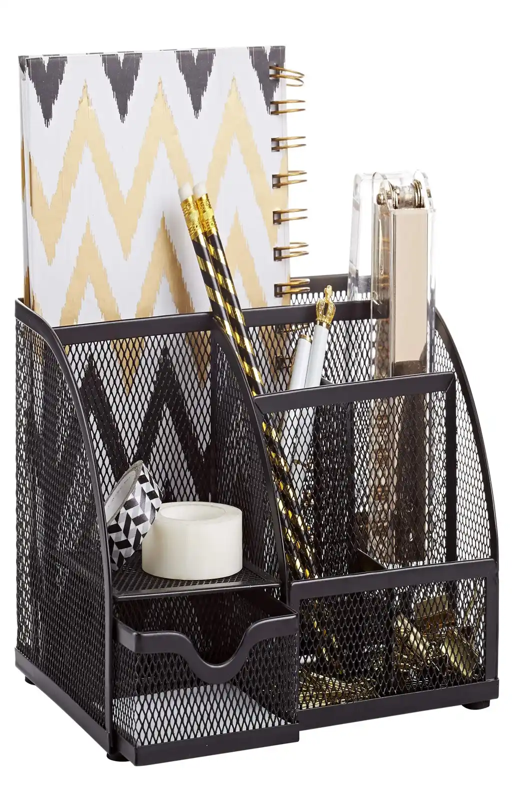 Deli 78920 mesh desk organizer
