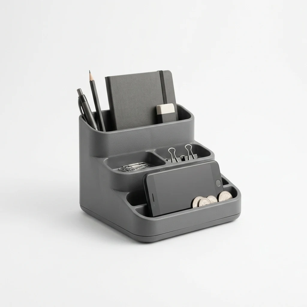Deli 9373 desktop pen holder image 2
