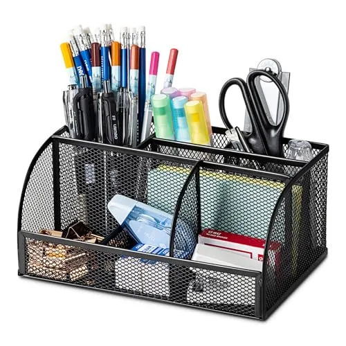 Deli 9373 desktop pen holder image 3