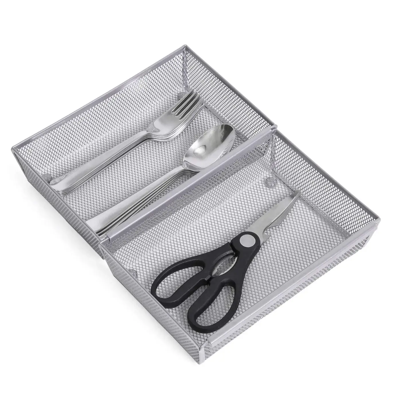 mDesign metal mesh drawer organizer