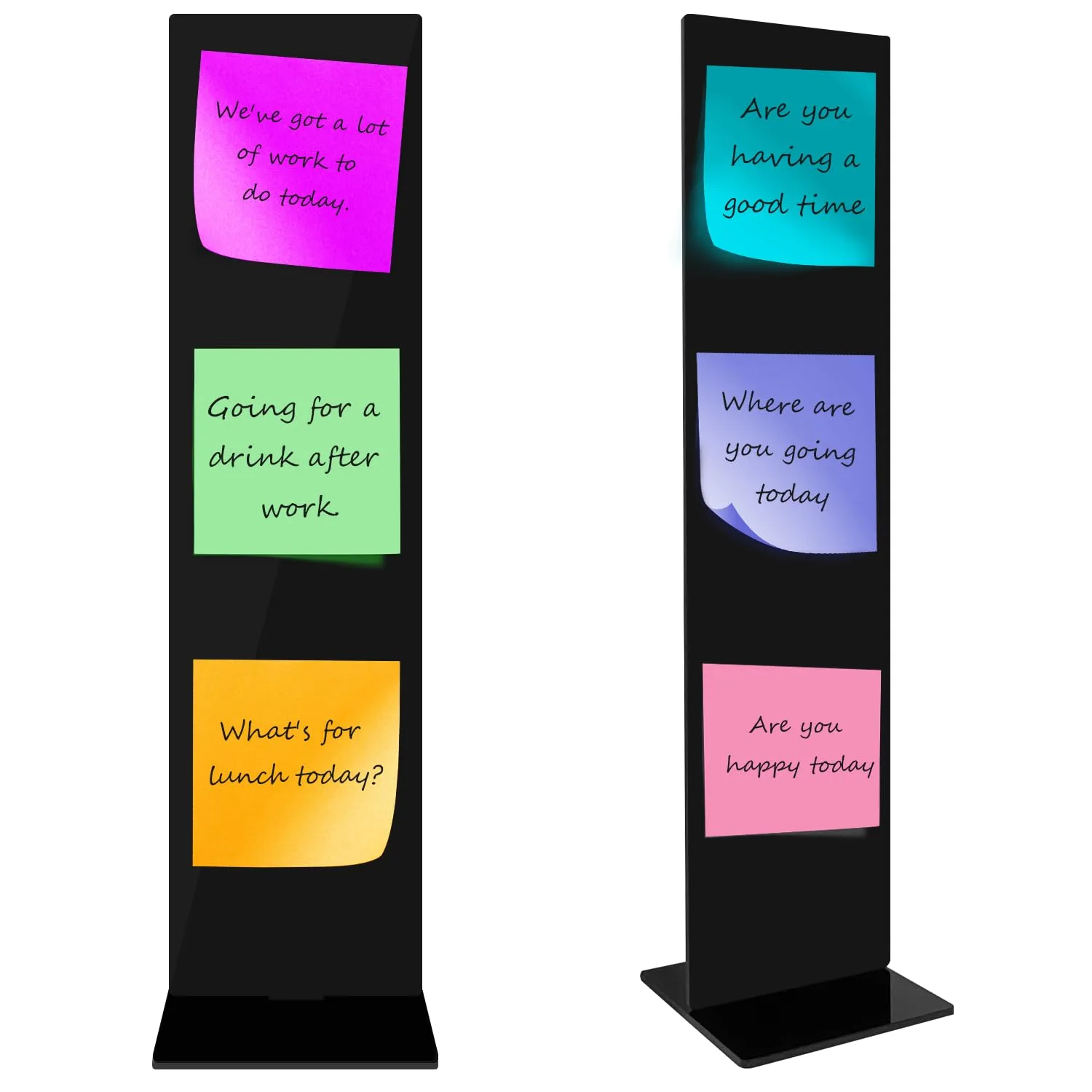 Sigel acrylic memo board stand