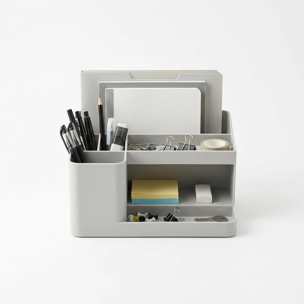 Storex double-wide drawer cabinet image 2
